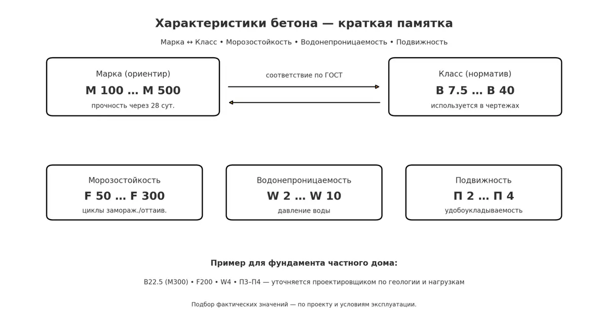 Как не запутаться в марках бетона: инструкция для тех, кто строит всерьёз